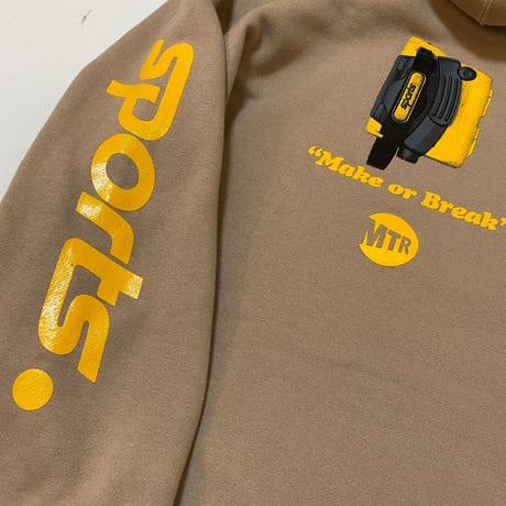 "The SPORTS" 9oz ComfortHoodie Khaki