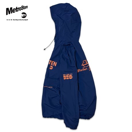 "StatenIslandFerry" NYLON ANNORAK PARKA NAVY