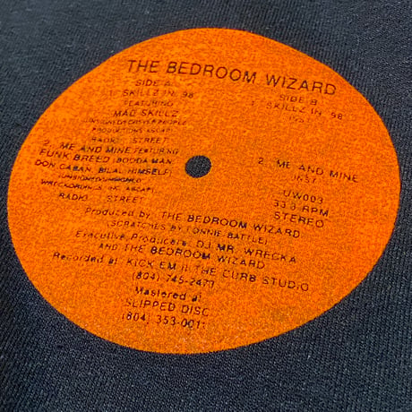 "BedroomWizard" 8oz Hoodie pt2  Black
