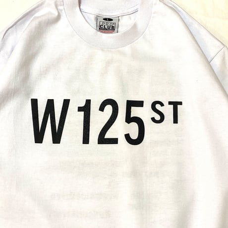 "HARLEM" 6.5oz HeavyWeight L/S Tee  White