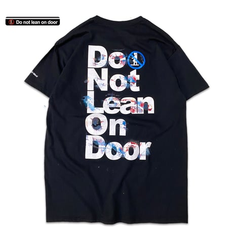 DotsFlow×MetroStore "DoNotLeanOnDoor" size L