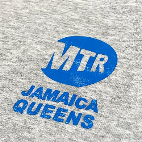 "JAMAICA QUEENS" 8oz Hoodie AshGrey