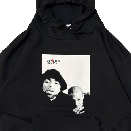 "Return of the 90's" 10oz Hoodie Black