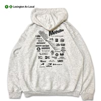 "Lexington Av Local" 8oz Hoodie Ash