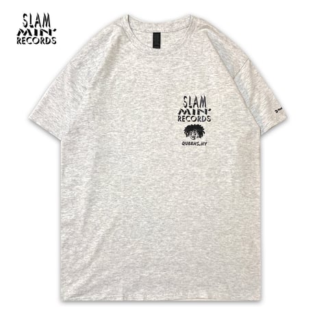 "SLAMMIN' Ⅲ "  OFFICIAL US COTTON 6ozTee ASH