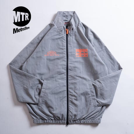 "STATEN ISLAND FERRY CREW TYPE" NYLON TRACK JKT ASH GRAY