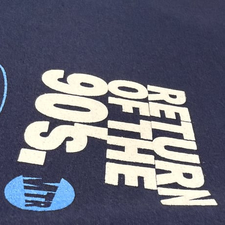 "Return of the 90's" AIR ZOOM 6oz S/S Tee Navy