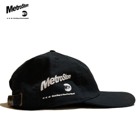 "SubwaySeries" Cotton Cap Black