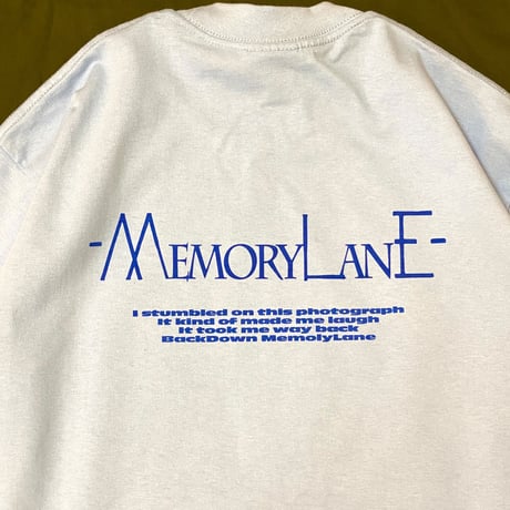 "MemoryLane"  6.5oz HeavyWeight S/S Tee SkyBlue