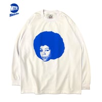 "MemoryLane"  6.5oz HeavyWeight L/S Tee White