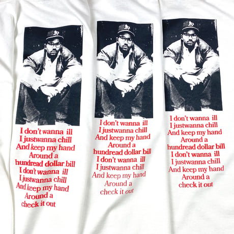 "I Juswanna Chill" Tee's White