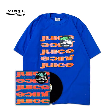 "Juice"  6.5oz HeavyWeight S/S Tee Blue