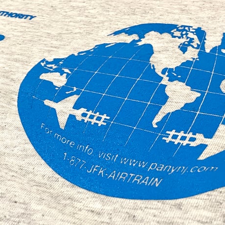 "JAMAICA QUEENS" 6oz US COTTON L/S Tee AshGrey
