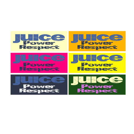 "JUICE" 1992 6.1oz S/S Tshirt Cream