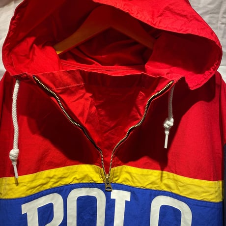 POLO RALPHLAUREN COTTON ANORAK