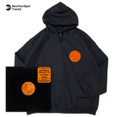"BedroomWizard" 8oz Hoodie pt2  Black