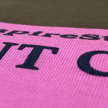 "ViewFromQueens" 6oz US COTTON S/S Tee PINK