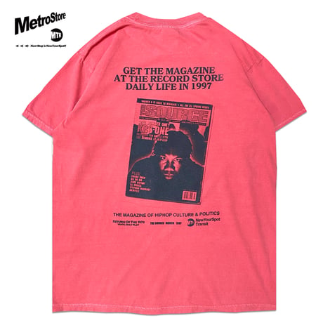 "THE MAGAZINE 1997" pt2  6.1oz Garment Dyed Tee Waltermelon