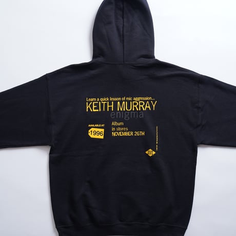 "AVAILABLE AT BESTBUY" KEITH MURRAY PROMO HOODIE  BLACK
