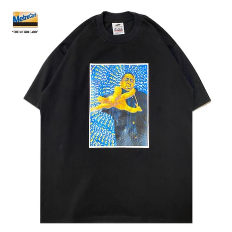 "The MetroCard" 6.5oz HeavyWeight Tee BLK
