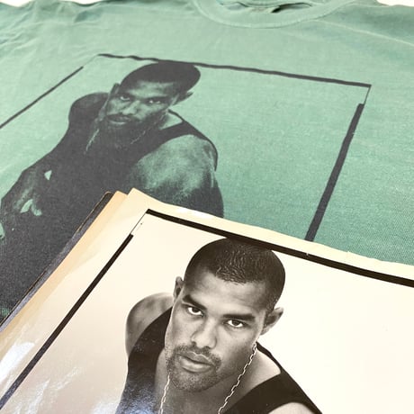 "THE MAGAZINE 1997" 6.1oz Garment Dyed Tee LightGreen