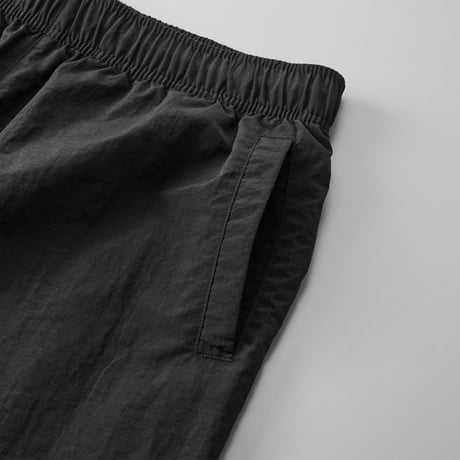 "Subway" COTTONLIKE NYLON PANTS CHARCOAL