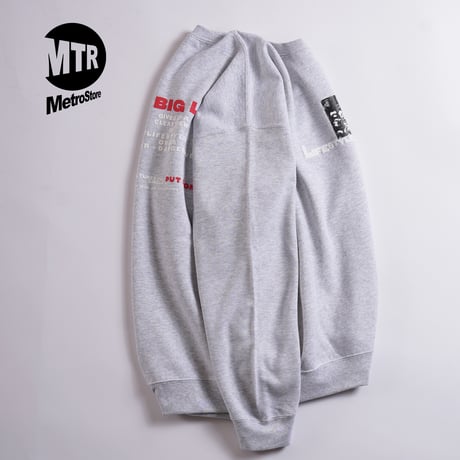 "BIG L DEBUT ALBUM AD" 8oz Sweat ASH