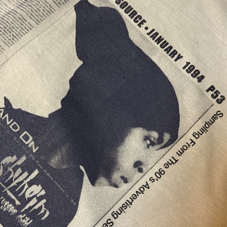 "Return Of The 90's" GarmentDyed 6.1oz Tee Sand