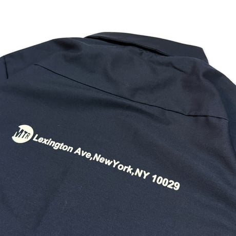 "EAST HARLEM"  4.25oz WorkShirt Navy