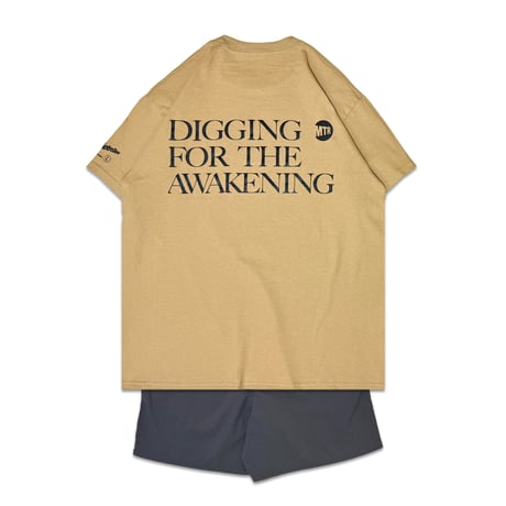 "THE AWAKENING" Pt3 NAS 6oz Cotton Tee TanBeige