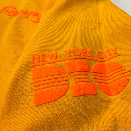 "StatenIslandFerry" US COTTON 6oz L/S Tee Yellow