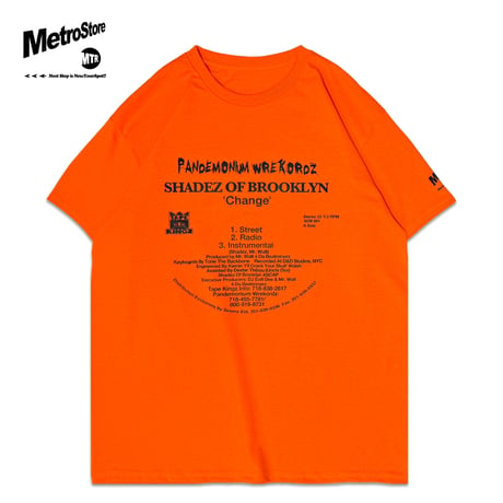 "THE AWAKENING" Pt2 CHANGE 6oz Cotton Tee SafetyOrange