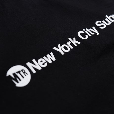"STATEN ISLAND SUBWAY MAP Pt1" 7.5 oz Max Heavyweight L/S Tee Black