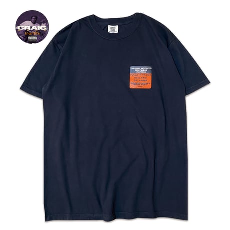 “CraigMack US ORIGINAL VINYL” Tee  BLACK