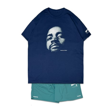 "THE AWAKENING" Pt1 6oz Cotton Tee Navy