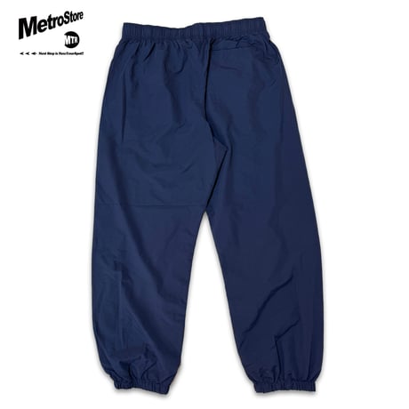 "SubwaySeries"Cottonlike NYLON PANTS  NAVY