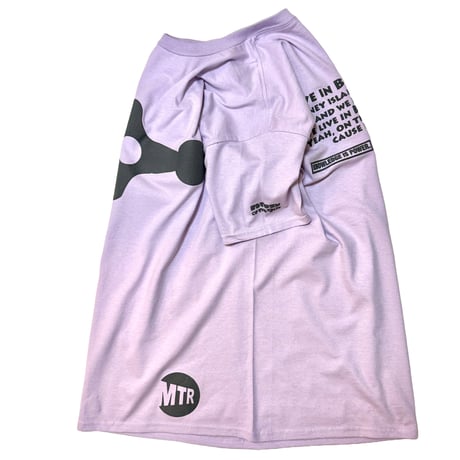 ”Return of the 90`s" BoroughCheck 6oz US COTTON S/S Tee LightPurple