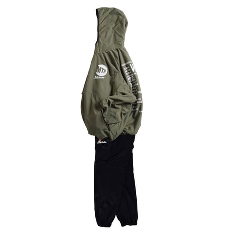 "THE HARLEM" Reversivle NYLON FREECE JKT OLIVE