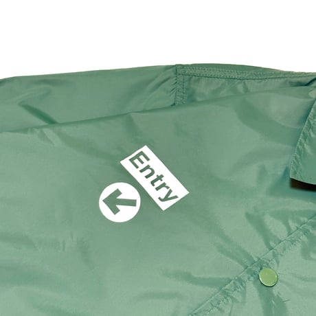 "MetroCard Farewell" NYLON COACH JKT  GREEN