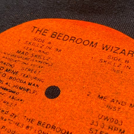"BedroomWizard" 8oz Hoodie pt1 Black