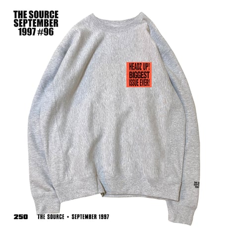 "CLASSIFIEDS 97" HeavyWeightSweat AshGrey