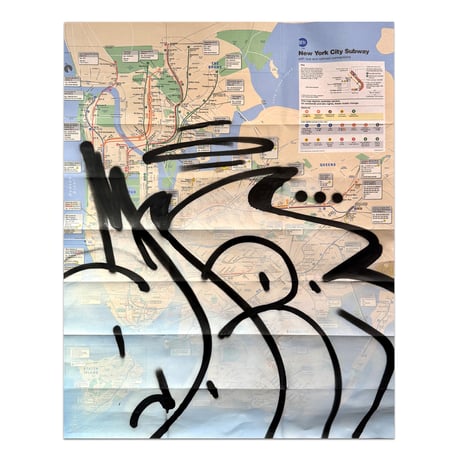 ROB ADER "SUBWAY MAP ART"  pt2