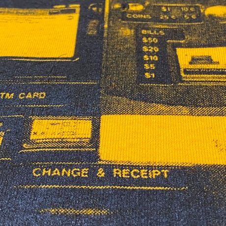 "Vending Machine" US COTTON 6oz S/S Tee GOLD YELLOW
