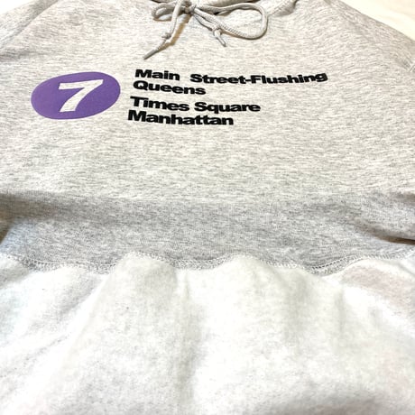 "The 7Train Pt2" 8oz Hoodie Ash