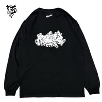 "BOM5" US COTTON L/S Tee BLK