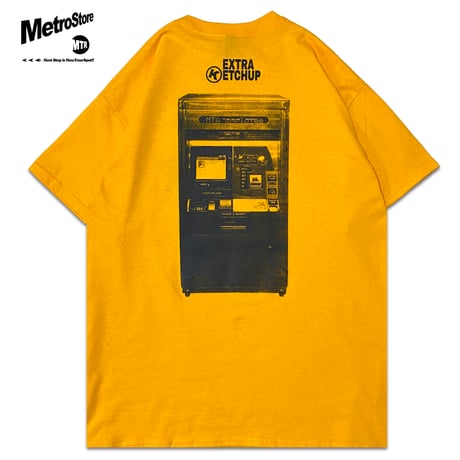"Vending Machine" US COTTON 6oz S/S Tee GOLD YELLOW