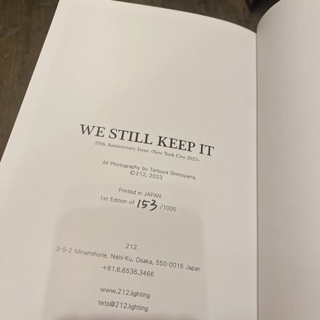 212.MAG #30 “WE STILL KEEP IT”