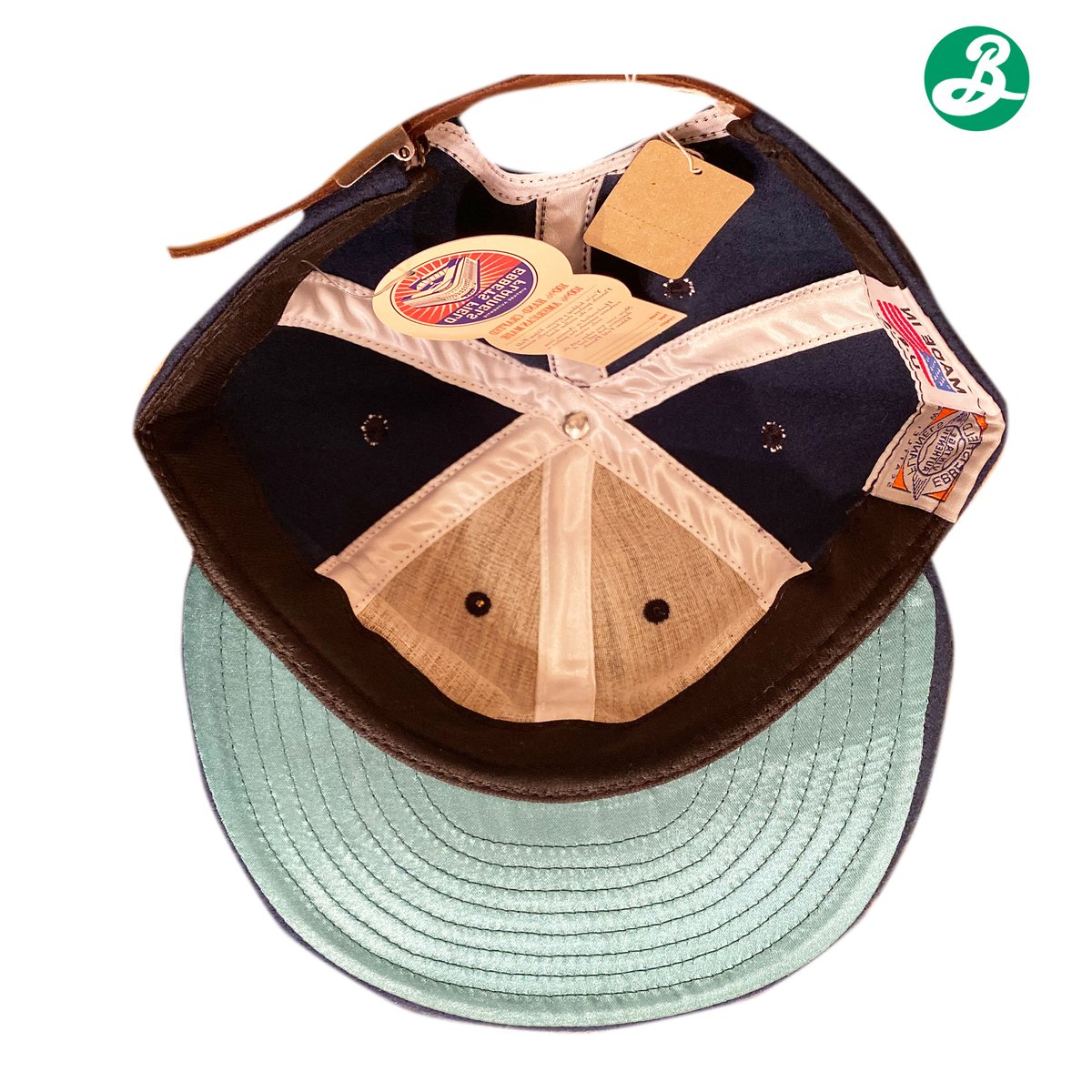 BROOKLYN BREWERY X EBBETS FIELD FLANNELS CAP |