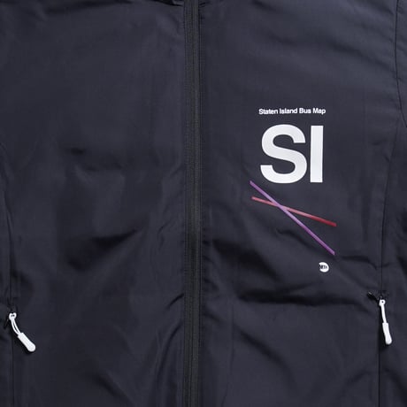 "STATEN ISLAND BUS MAP" Insulated JKT