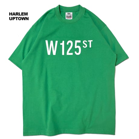 "HARLEM"Tee 6.5oz HeavyWeight Green